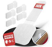 Label the Cable Support de câble mural Pro 3120 – Attache-câbles adhésives scratch – Lot de 10 Blanc