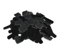 LABEL THE CABLE PRO Wall Support de câble auto-agrippant lot de 50 - noir
