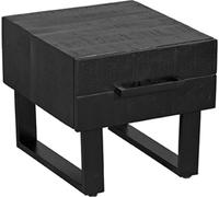 LABEL51 Table basse Santos 44x50x41 cm noir