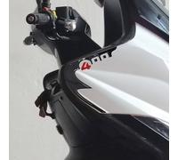labelbike - 2 3D Gel Stickers Protection des Bordures compatibles pour Kymco XCITING 400 2012-2017