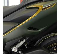 labelbike - 2 Autocollants 3D Moto sous la Selle Protection et Décoration en Résine Compatible avec Yamaha TMAX 560 Depuis 2020