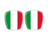 labelbike - 2 Autocollants 3D Personnalisables Voiture Logo Emblèmes avant et arrière en Résine compatible avec Fiat 500