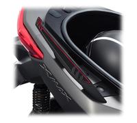 labelbike - 2 Autocollants Stickers 3D Gel Protection Poignées Compatible X Yamaha Xmax 125-250 2014-2016 - Carbone-Rouge