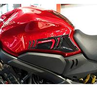 labelbike - 2 Autocollants Stickers en Gel 3D Protections Latéral Compatible pour Moto Honda CBR 650R