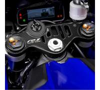 labelbike - Autocollant 3D Moto Plaque de Fourche Décoration et Protection en Résine Compatible avec Yamaha YZF R1 2015-2024