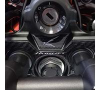 labelbike - Autocollant 3D Moto Plaque Fourche Direction Protection et Décoration en Résine avec Licence Officielle Compatible avec Honda Hornet 2023-2024