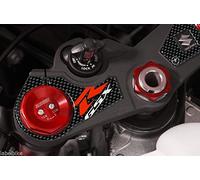 labelbike - Autocollant 3D Moto Plaque Fourche Direction Protection et Décoration en Résine Compatible avec Suzuki GSXR 1000 Depuis 2009