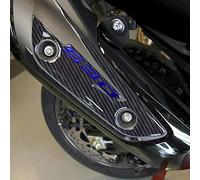 labelbike - Autocollant 3D Protection Silencieux d'Echappement Compatible avec Yamaha TMAX 530 2017-2019