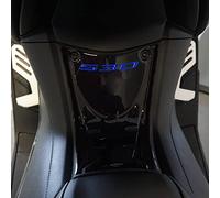 labelbike - Autocollant en Résine Gel 3D pour Repose Pied Avant TMAX 530 Compatible avec Yamaha 2017-2019