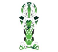 labelbike - Autocollants 3D Kit Moto Réservoir et Plaque Fourche Direction Protections et Décorations en Résine Compatible avec Kawasaki Z750 Z1000 Depuis 2007