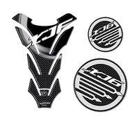 labelbike - Autocollants 3D Moto Réservoir et Seuil de Porte Kit Protection et Décoration en Résine Compatible avec Yamaha XJ6 2008-2013