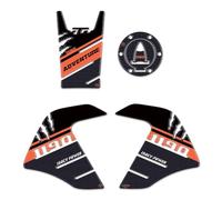 labelbike - Autocollants 3D Moto Réservoir Kit Protections et Décorations en Résine Compatible avec KTM 1190 Adventure