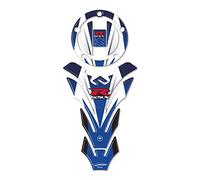 labelbike - Autocollants 3D Moto Réservoir Kit Protections et Décorations en Résine Compatible avec Sizuki GSXR - Couleur Bleu