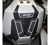 labelbike - Autocollants 3D Zone Allumage Kit Protection et Décoration en Résine sous Licence Officielle Honda compatible avec HONDA XADV 2021-2025