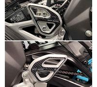 labelbike - Autocollants en Résine 3D Décorations et Protections Plaques Protection et Repose-Pieds Moto compatibles avec Yamaha Mt-125 2020-2025