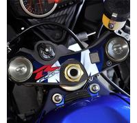 labelbike - Autocollants en résine Gel 3D Décorations et Protections Plaque de Fourche de Moto GSXR Compatible avec Suzuki GSX-R 600-750 2006-2016 et GSX-R 1000 2007-2008