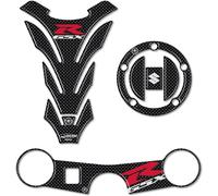 labelbike - Kit Autocollants 3D Protections GSX-R Moto Compatible avec Suzuki 1000 GSXR 2003-2004