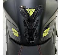 labelbike - Kit Autocollants Stickers Gel 3D pour réservoir Moto Compatible avec Triumph Speed Triple 2016-2020 Jaune