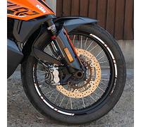 Labelbike - Kit de Protection de Jantes Moto Bandes adhésives Compatible avec KTM 890 Adventure 2021-23