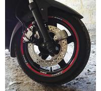 labelbike - Kit de Protection de Jantes Moto et Jantes Autocollantes compatible avec les scooters YAMAHA XMAX 125-250-300