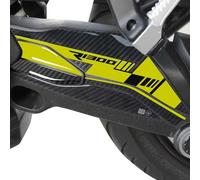 labelbike - Sticker 3D Moto Zone Passagers de Cardano Protection et Décoration en Résine compatible avec BMW R1300R RS Couleur jaune