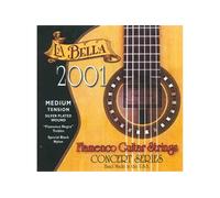 Labella 2001FLA-MED - Jeu de cordes guitare classique 2001 Flamenco - Tension médium