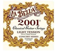 La Bella – Jeu de cordes pour guitare classique L2001LT – Tension souple (Concert Série)