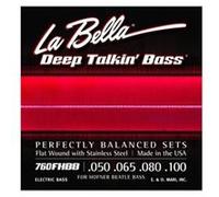 Labella 760FHBB Beatle Bass 50-100 - Jeux de cordes basse filet plat