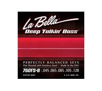 Labella 760FS-B - Jeu de 5 cordes basse électrique Deep Talkin' Bass Flats - 45-128