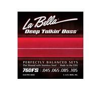 La Bella – Jeu de cordes pour basse 760FS-TB 45/105 Flat Wound