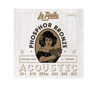 Labella 7GPCL Custom Light Jeu de Cordes pour Guitare 11/52
