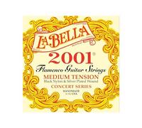 La Bella Jeu de cordes pour guitare L2001FM Flamenco Tension médium