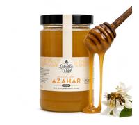 L'Abella Mel | Miel Cru de Fleur d'Oranger Non Pasteurisé Non Filtré | Miel Brut 100% Naturel Sans Additifs | Récolte Manuelle par Apiculture Familiale Depuis 4 Générations | Pot 1 kg