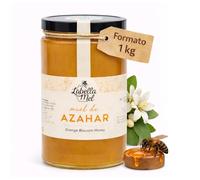 L'Abella Mel | Miel Cru de Fleur d'Oranger Non Pasteurisé Non Filtré | Miel Brut 100% Naturel Sans Additifs | Récolte Manuelle par Apiculture Familiale Depuis 4 Générations | Pot 1 kg