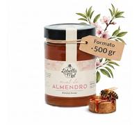 L'Abella Mel | Miel d'Amande Pur 100% Naturel | Miel d'Abeille Sans Additifs ni Sirops Ajoutés | Apiculture Familiale Depuis 4 Générations | Pot 500 g