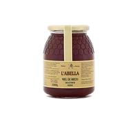 L'Abella Mel - Miel de bruyère 100% naturel | Miel d'abeille pur - Récolté de manière artisanale sur la Costa Blanca, Espagne - Sans gluten - 1000g
