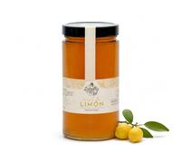 L'Abella Mel | Miel de Citron Pur 100% Naturel | Miel d'Abeille Sans Additifs ni Sirops Ajoutés | Apiculture Familiale Depuis 4 Générations | Pot 1 kg
