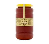 L'Abella Mel - Miel de fleurs d'amandier 100% naturel | Miel d'abeille pur - Récolté à la main sur la Costa Blanca, Espagne - Sans gluten - 3000g