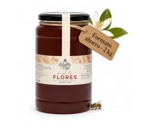 L'Abella Mel - Miel de fleurs - Miel naturel récolté en Espagne (2kg)