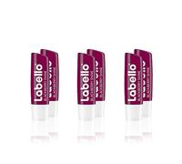 Labello Baume à lèvres Blackberry Shine – Brillance rouge délicate – 4,8 g