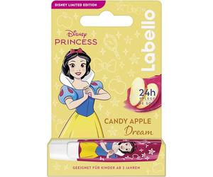 Labello Candy Apple Dream Limited Disney Princess Edition - Baume à lèvres parfumé à l'arôme fruité - Baume à lèvres nourrissant pour enfants à partir de 3 ans (4,8 g)