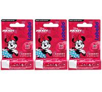 Labello Baume à lèvres Cherry Cupcake Cerise Stick 4,8 g x6 Disney Mickey