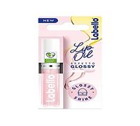 Labello - Lip Oil Glossy Shine - Gloss effet brillant 5,5 ml avec formule végétalienne, brillant à lèvres volumisant, 100% naturel, choisi par Valentina Ferragni