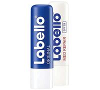 Labello paquets de 2 bâtonnets de soin des lèvres pour l'hiver Avec Labello Original et Labello Med Repair Pour des lèvres belles et naturelles Baume à lèvres sans huiles minérales