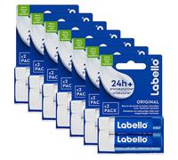 Labello Stick Soin des Lèvres Hydratant Huiles naturelles Original - pack 2x4,8g - Lot 7