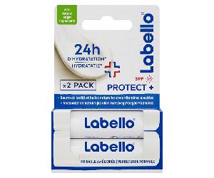 Labello Stick Soin des Lèvres Hydratant Protect+ Lot de 2 x 4,8g