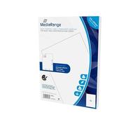 Mediarange - LABELS 210X148,5MM WHITE MRINK141 100PCS UNIVERSAL PERM ADHESIVE G