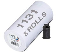 Labels for Us - Lot de 8 rouleaux d'étiquettes compatibles Monarch 1131 - Blanc - 20 000 étiquettes