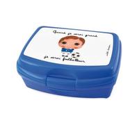 Label'tour créations Boîte à goûter Footballeur, Isabelle Kessedjian