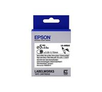 Epson LabelWorks LK-4WBA5 - Tube de dissipateur thermique - noir sur blanc - Rouleau (0,5 cm x 2,5 m) 1 rouleau(x) - pour LabelWorks LW-1000, LW-300, LW-400, LW-600, LW-700, LW-900, LW-K400...